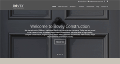 Desktop Screenshot of boveyconstruction.co.uk